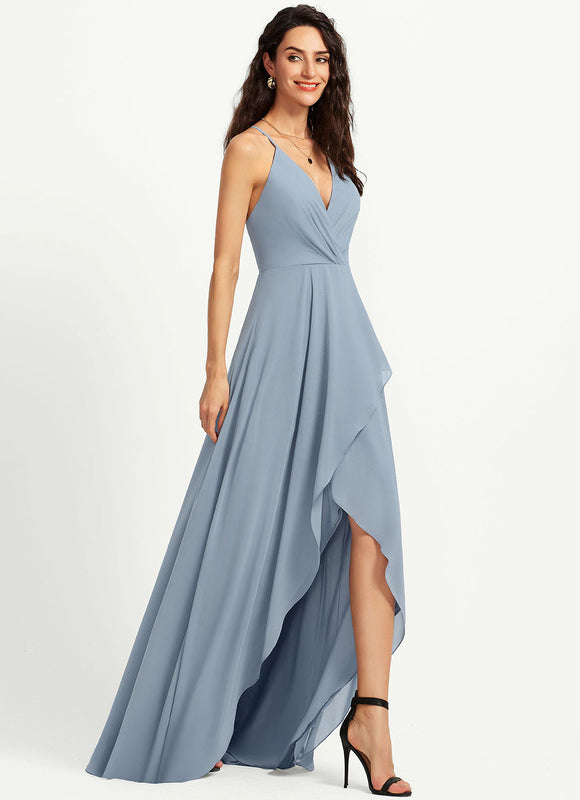 Robe Chic Mousseline Asymétrique - gallery 3