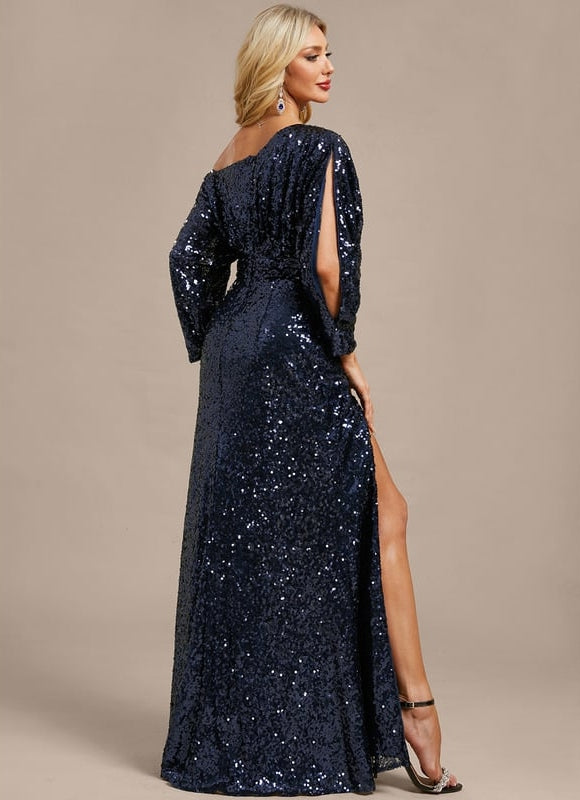 Robe Longue Fourreau Chic Pour Mariage - gallery 7