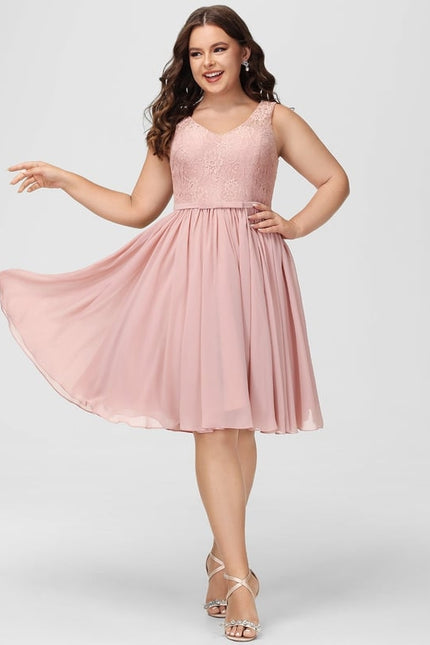 Robe Chic Blush Élégante - gallery 4