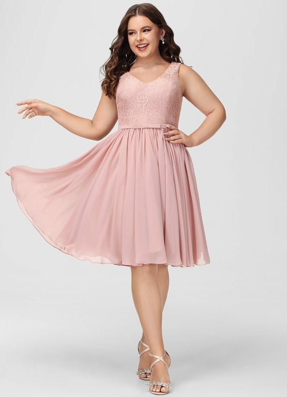 Robe Chic Blush Élégante - gallery 4