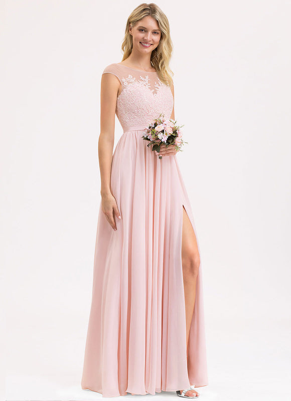 Robe Chic Soirée Rosée - gallery 4