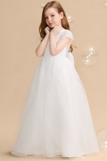 Robe Blanche Hiver Chic - gallery 1