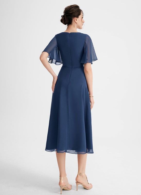 Robe Chic Fluide À Nouer - gallery 5