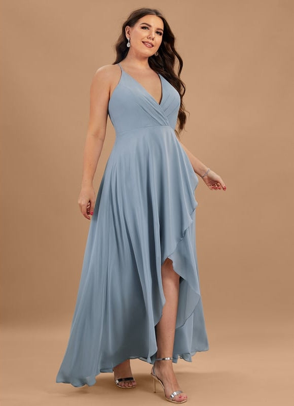 Robe Chic Asymétrique Vaporeuse - gallery 8
