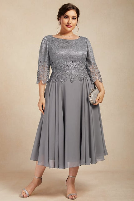 Robe Chic Flottante Mauve - gallery 5