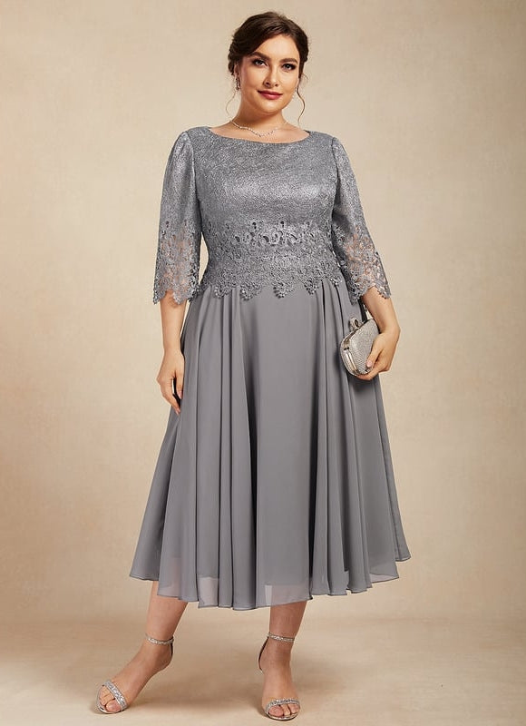 Robe Chic Flottante Mauve - gallery 5