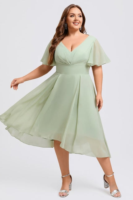 Robe Chic Fluide Bleu Nuit - gallery 7