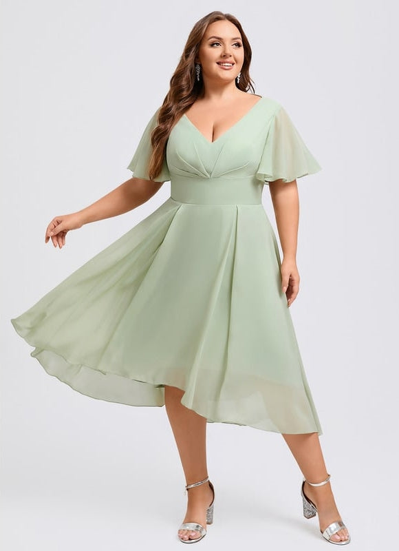 Robe Chic Fluide Bleu Nuit - gallery 7