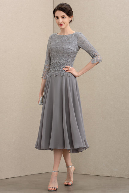 Robe Chic Flottante Mauve - gallery 4