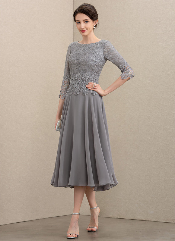 Robe Chic Flottante Mauve - gallery 4