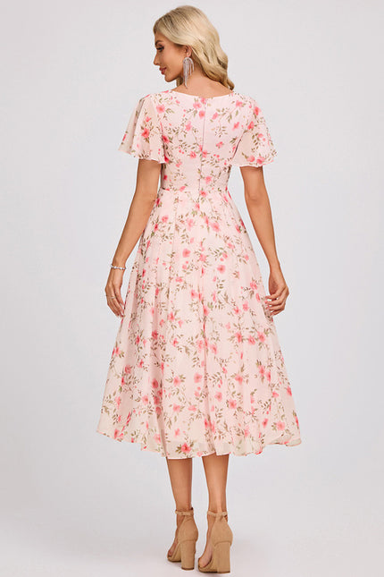 Robe Chic Fluide Bleu Nuit - gallery 5
