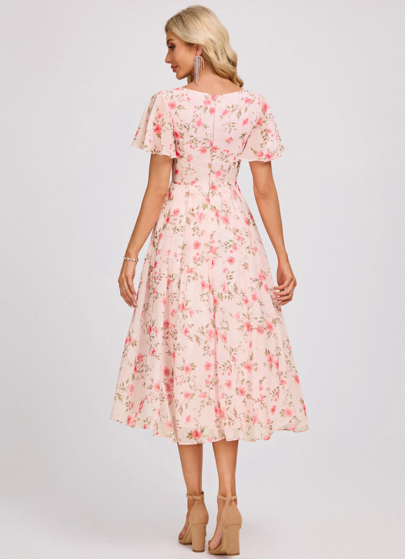 Robe Chic Fluide Bleu Nuit - gallery 5