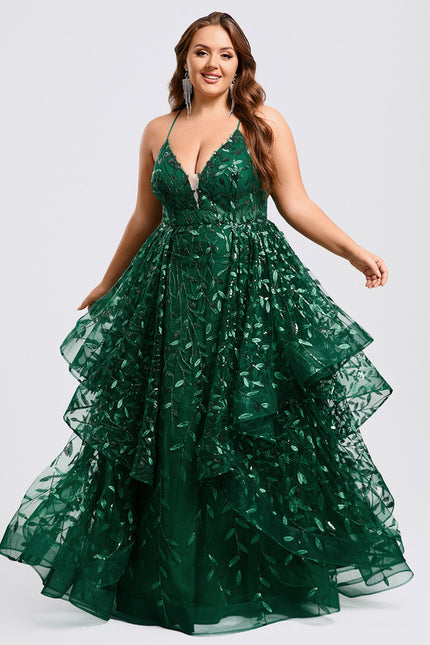 Robe Chic Émeraude Opulente - gallery 9