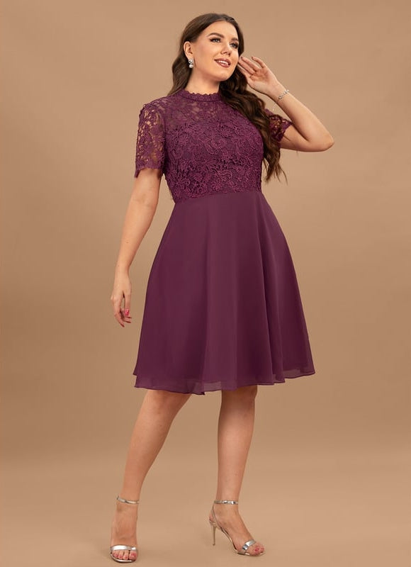 Robe Chic Chiffon Éclatante - gallery 6