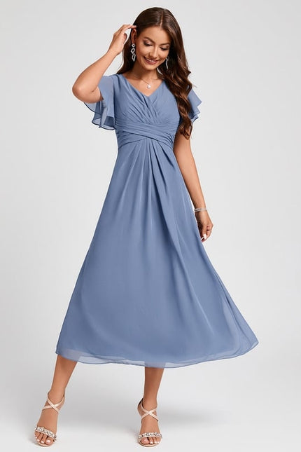 Robe Chic À Volants Florale - gallery 3
