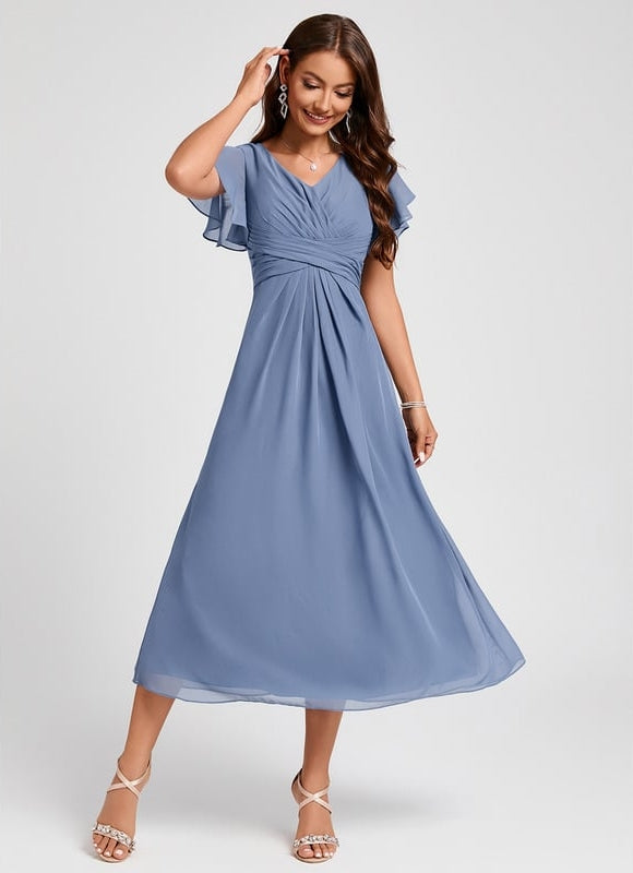 Robe Chic À Volants Florale - gallery 3