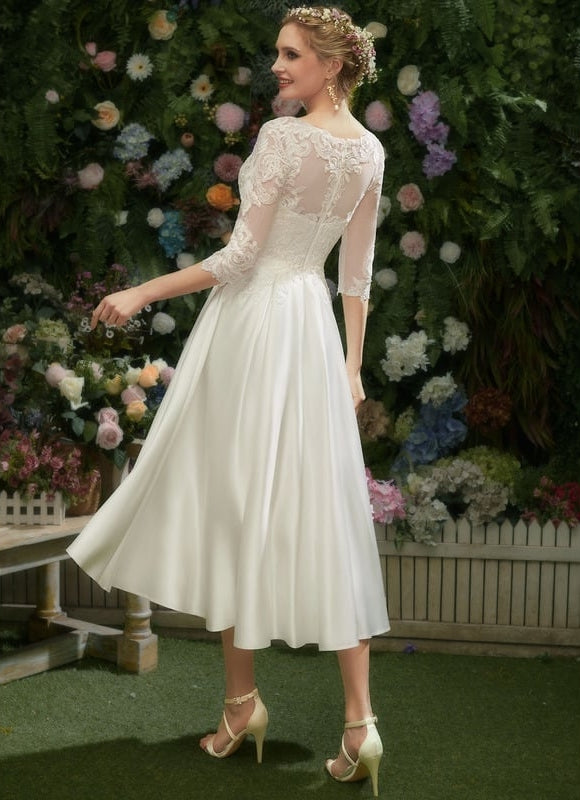 Robe Chic Éclat De Dentelle - gallery 1