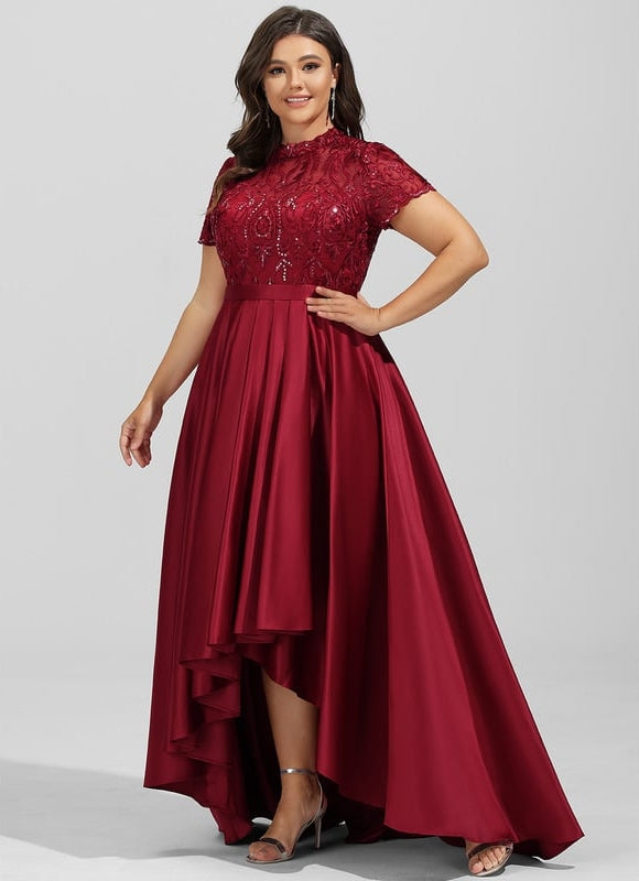 Robe Chic Éclat Cerise - gallery 9