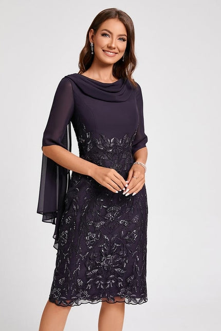 Robe Chic De Soirée Volante - gallery 5
