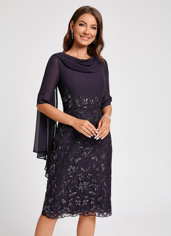 Robe Chic De Soirée Volante - gallery 5
