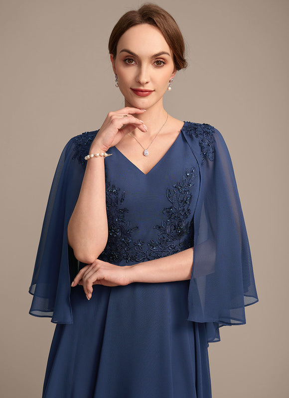 Robe Chic Aérienne Marine - gallery 2