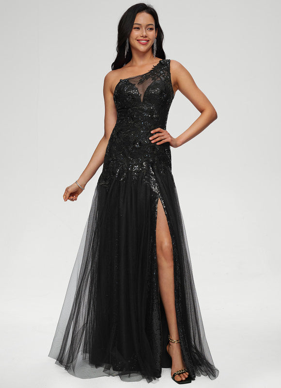 Robe Noire Chic Glamour