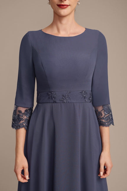 Robe Chic Bleu Nuit Chic - gallery 4