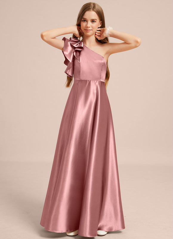 Robe Chic Satin Bourgogne - gallery 4
