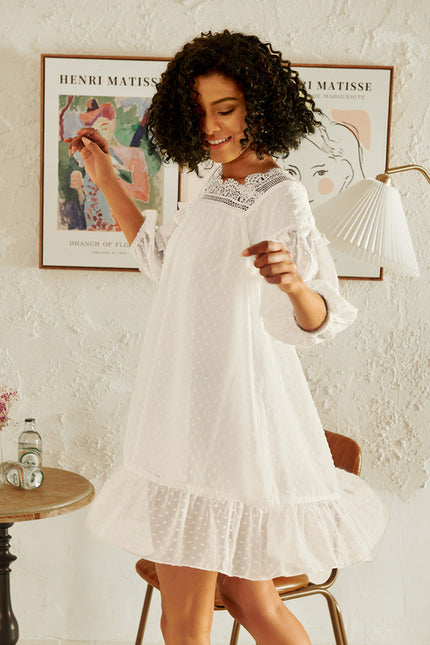 Robe Chic Courte Dentelle - gallery 3