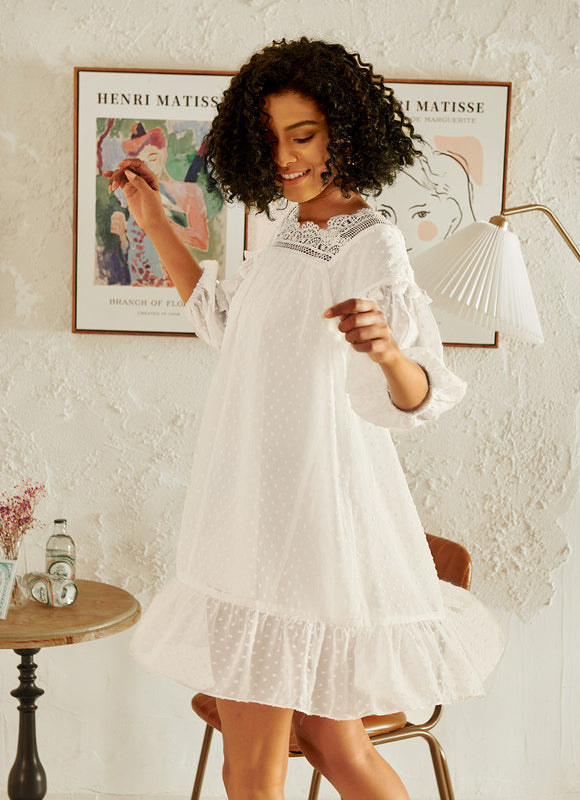 Robe Chic Courte Dentelle - gallery 3