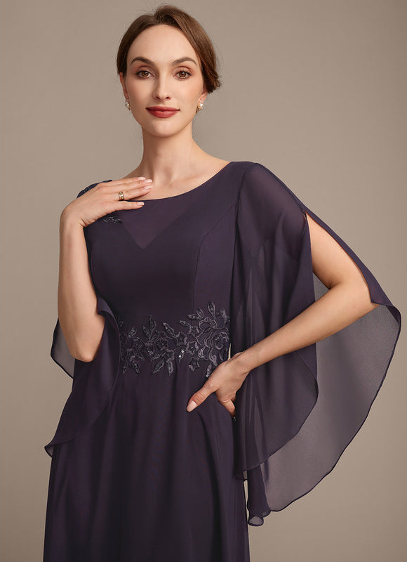 Robe Chic Chiffon Étoilée - gallery 1