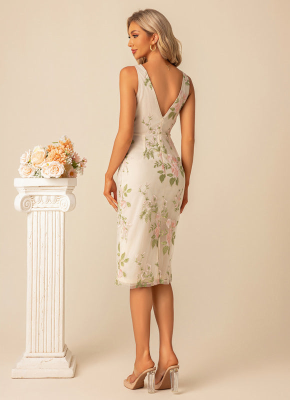 Robe Chic Fleurie Élégante - gallery 4