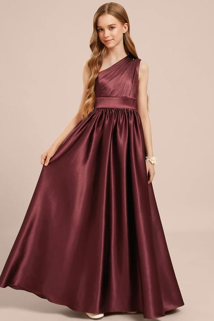 Robe Chic Satin Bourgogne