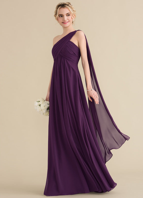 Robe Chic Asymétrique Beige - gallery 2