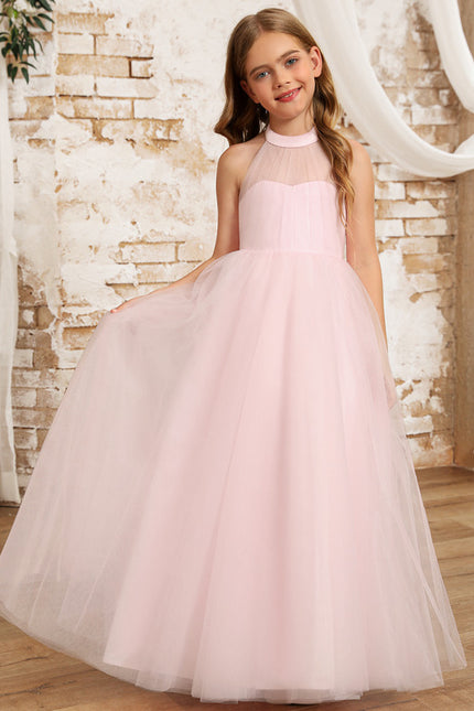 Robe Chic Fille Tulle Rose - gallery 6