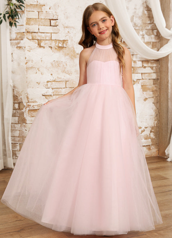 Robe Chic Fille Tulle Rose - gallery 6