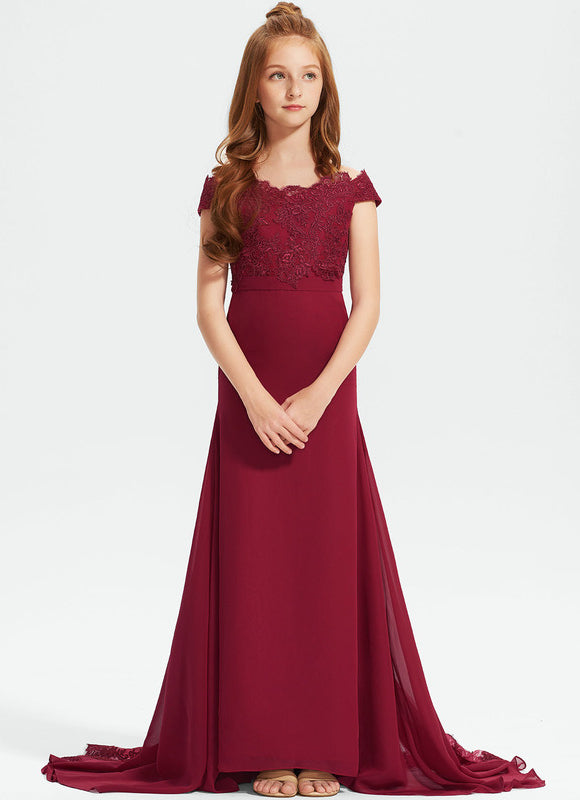 Robe Chic Dentelle Bordeaux - gallery 3