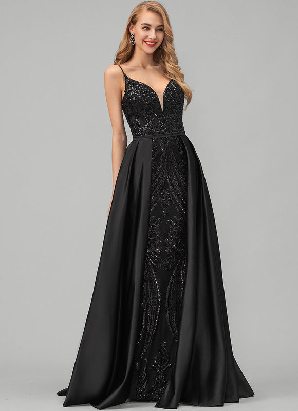 Robe Chic De Soirée Scintillante - gallery 2