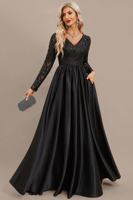 Robe Chic Satin Nocturne - gallery 5