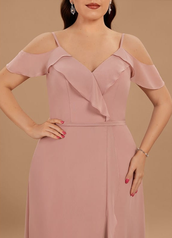 Robe Chic Fluide Bleu Nuit - gallery 5