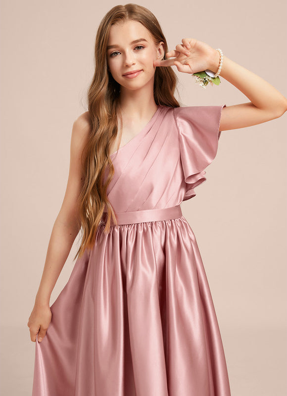 Robe Chic Satin Lilas - gallery 4