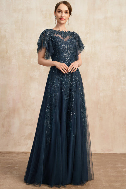 Robe Chic Étoilée Marine - gallery 4