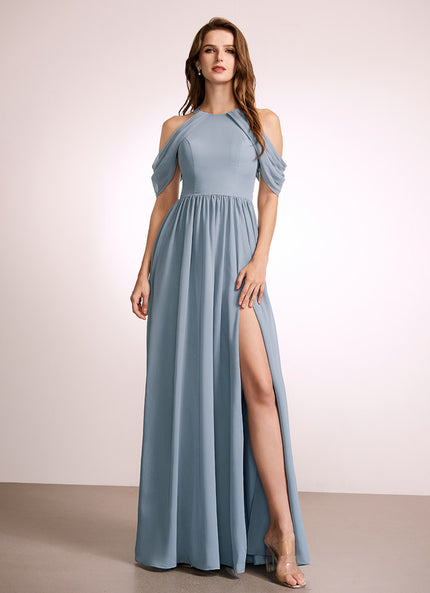 Robe Chic Col Montant Évasée