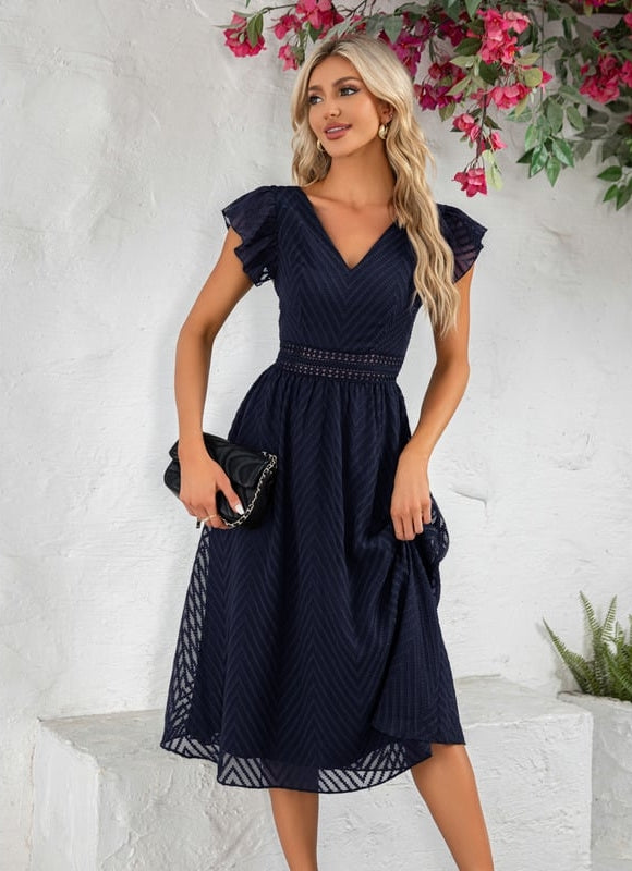 Robe Chic Viscose Ondulée - gallery 9