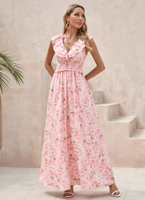 Robe Boheme Chic Rose Poudré - gallery 1