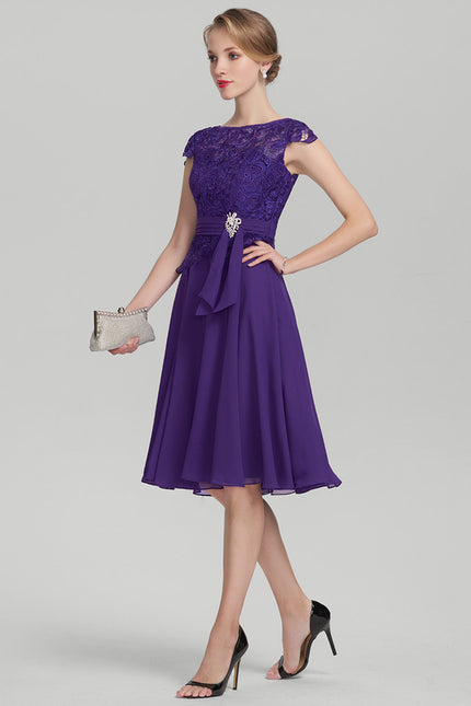 Robe Chic Éclat Violette - gallery 3