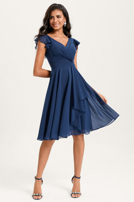 Robe Chic Cerise Flottante - gallery 2