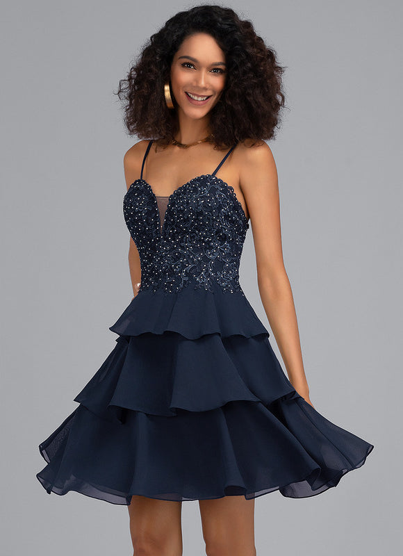 Robe Chic Courte Festive