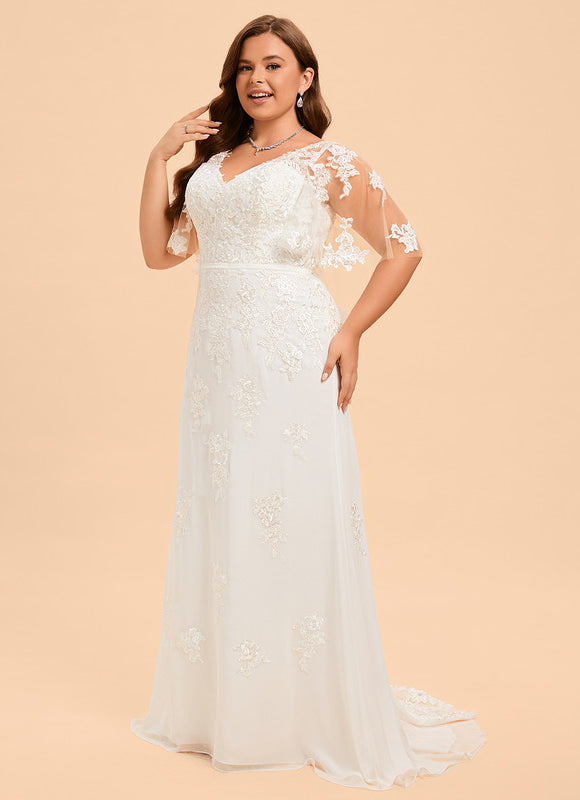 Robe Chic Tulle Dentelle - gallery 7