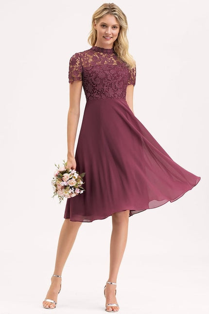 Robe Chic Chiffon Éclatante - gallery 4